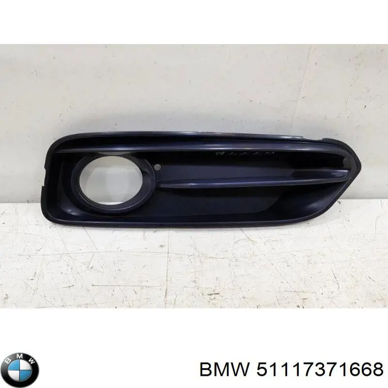 51117371668 BMW Решітка переднього бампера, права