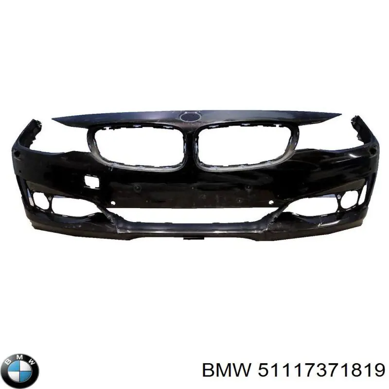 51117371819 BMW Бампер передній в зборі