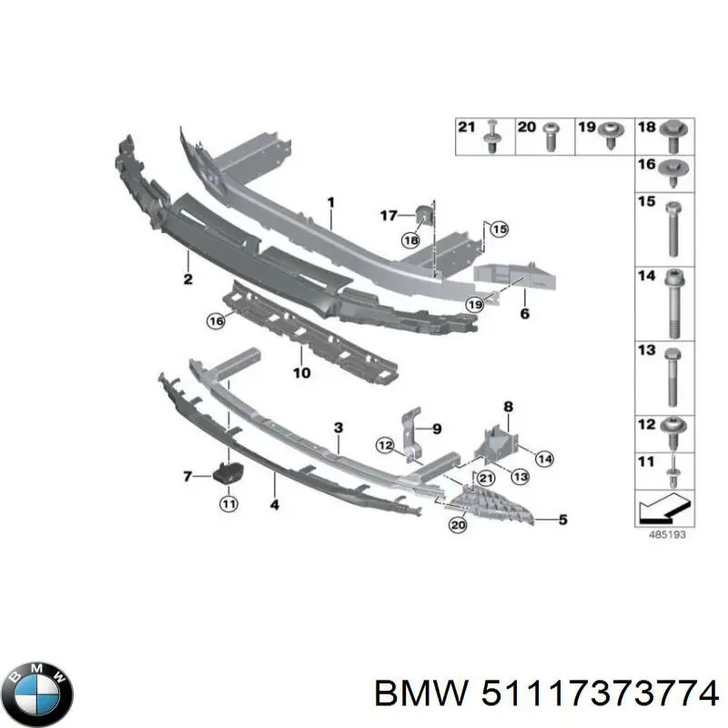 BMW 51117373774 ціна, від 240.72 USD