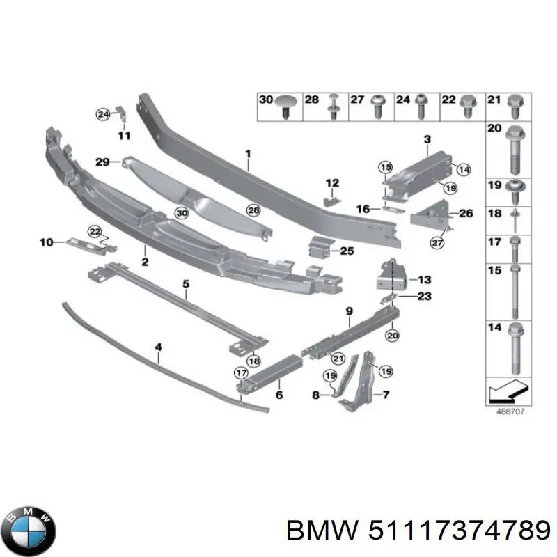  51117374789 BMW