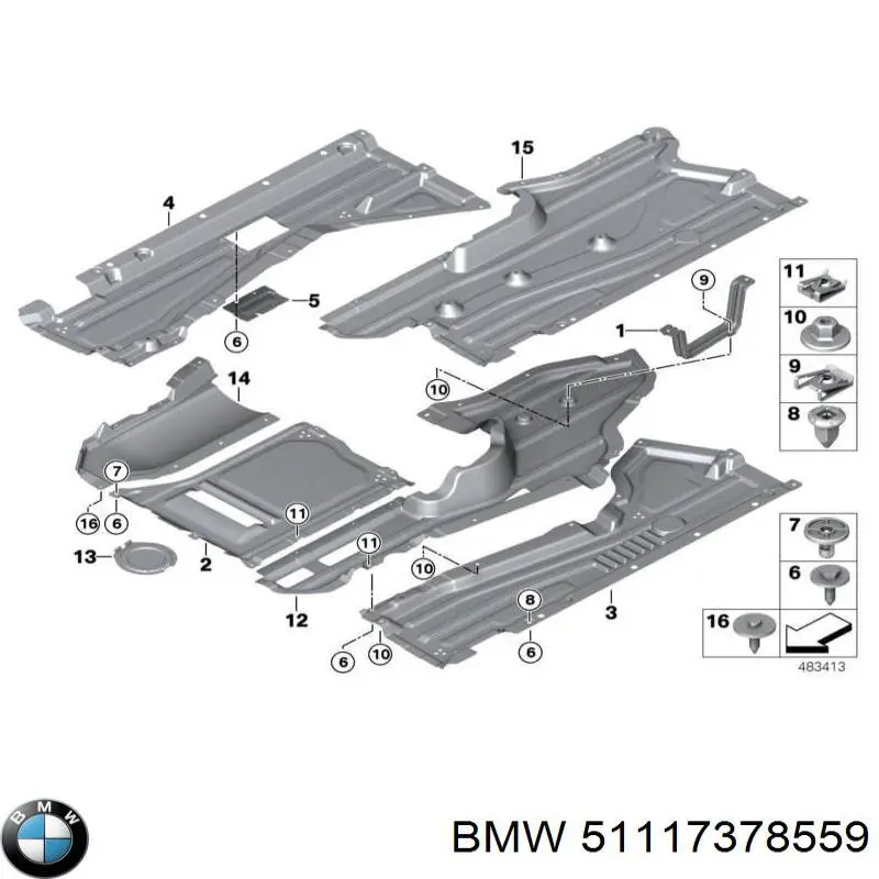 51117378559 BMW Бампер передній в зборі
