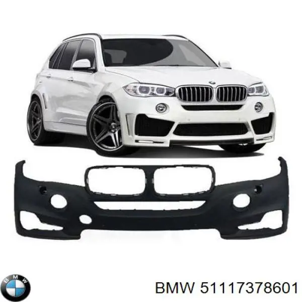 Бампер на авто BMW 51117378601 ціна, від 98.93 USD