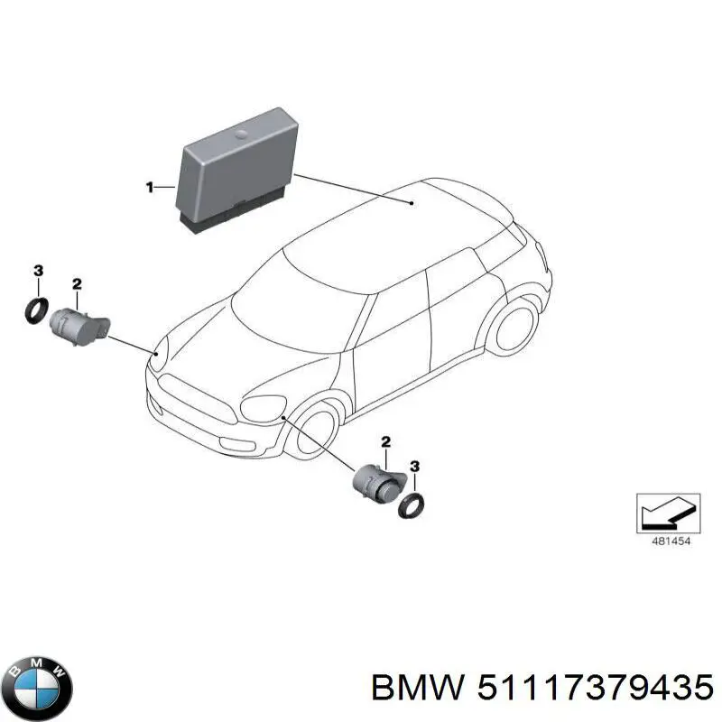 Захисна губа бампера переднього BMW 51117379435 ціна, від 110.22 USD