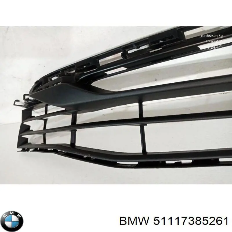Решітка переднього бампера, ліва BMW 51117385261 ціна, від 40.54 USD