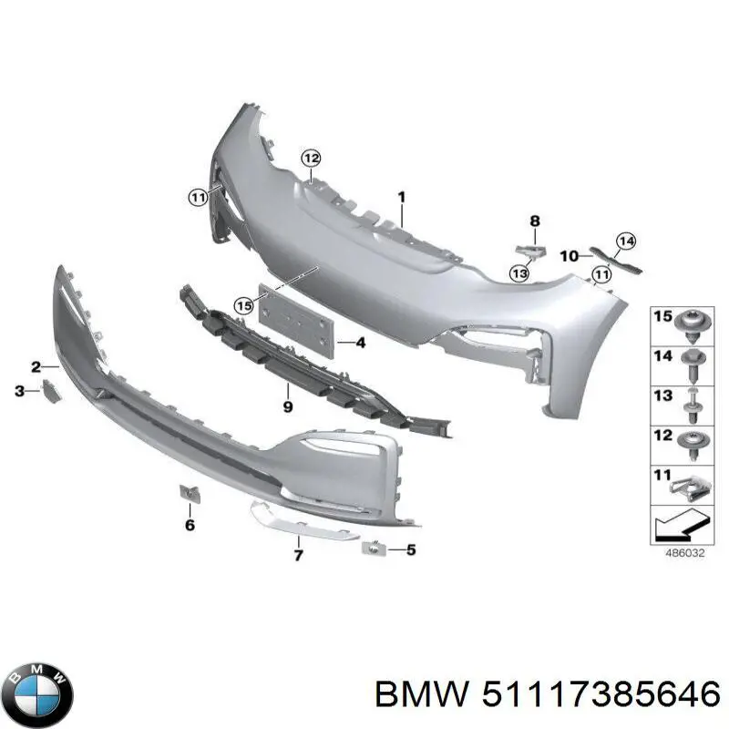 Купити 51117385646 BMW 