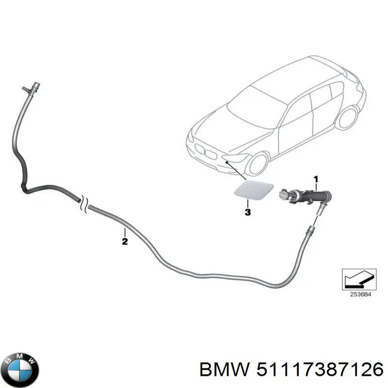  BMW 51117387126 ціна, від 72.19 USD