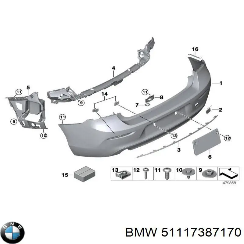 Купити 51117387170 BMW 