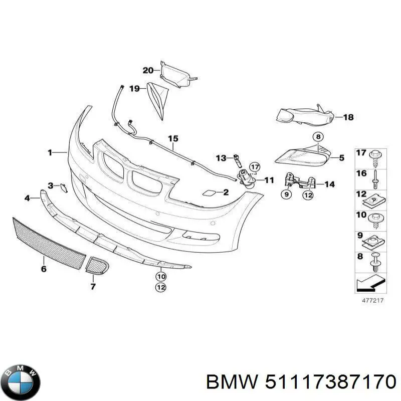 51117387170 BMW 