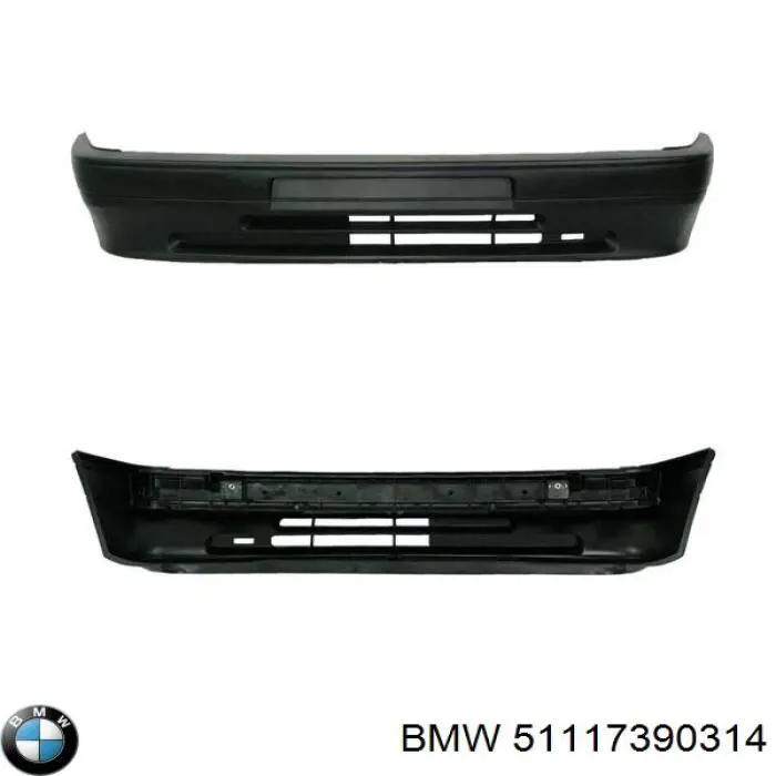 Купити 51117390314 BMW Буфер (бампер) передній
