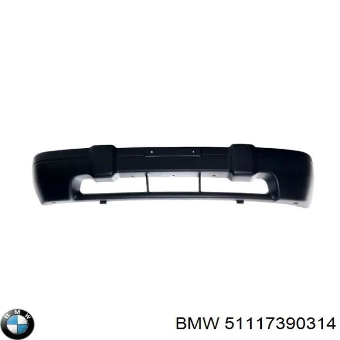 51117390314 BMW Бампер передній в зборі