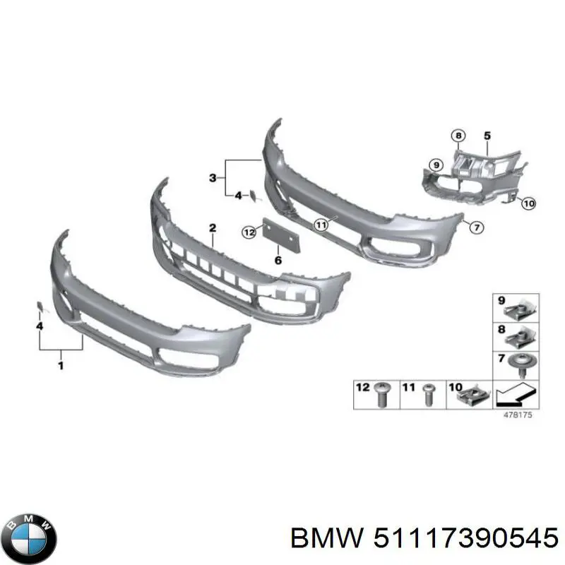  51117390545 BMW