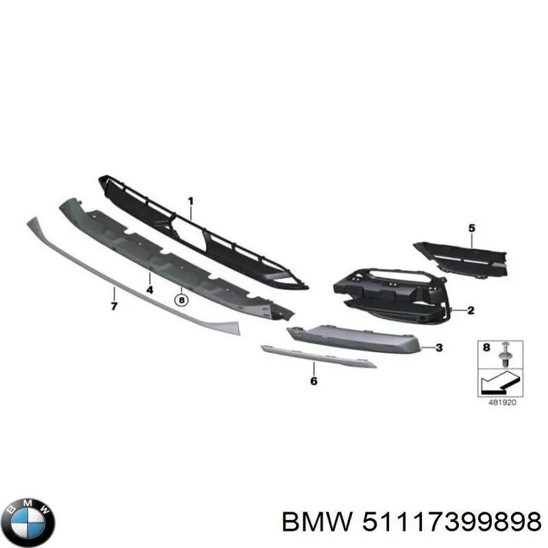  51117399898 BMW