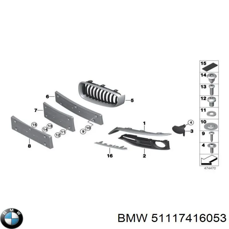 51117416053 BMW 
