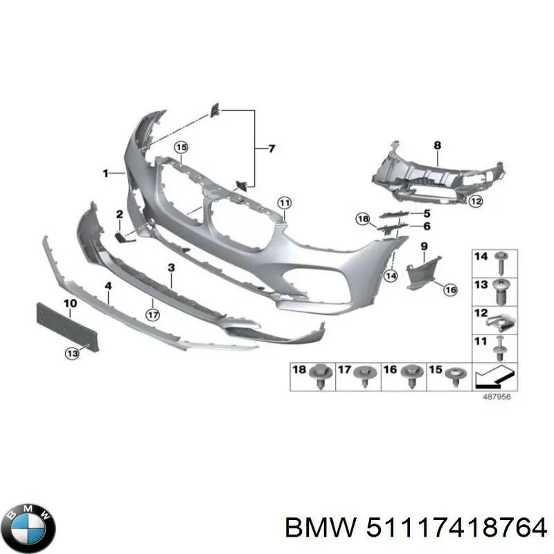  51117418764 BMW