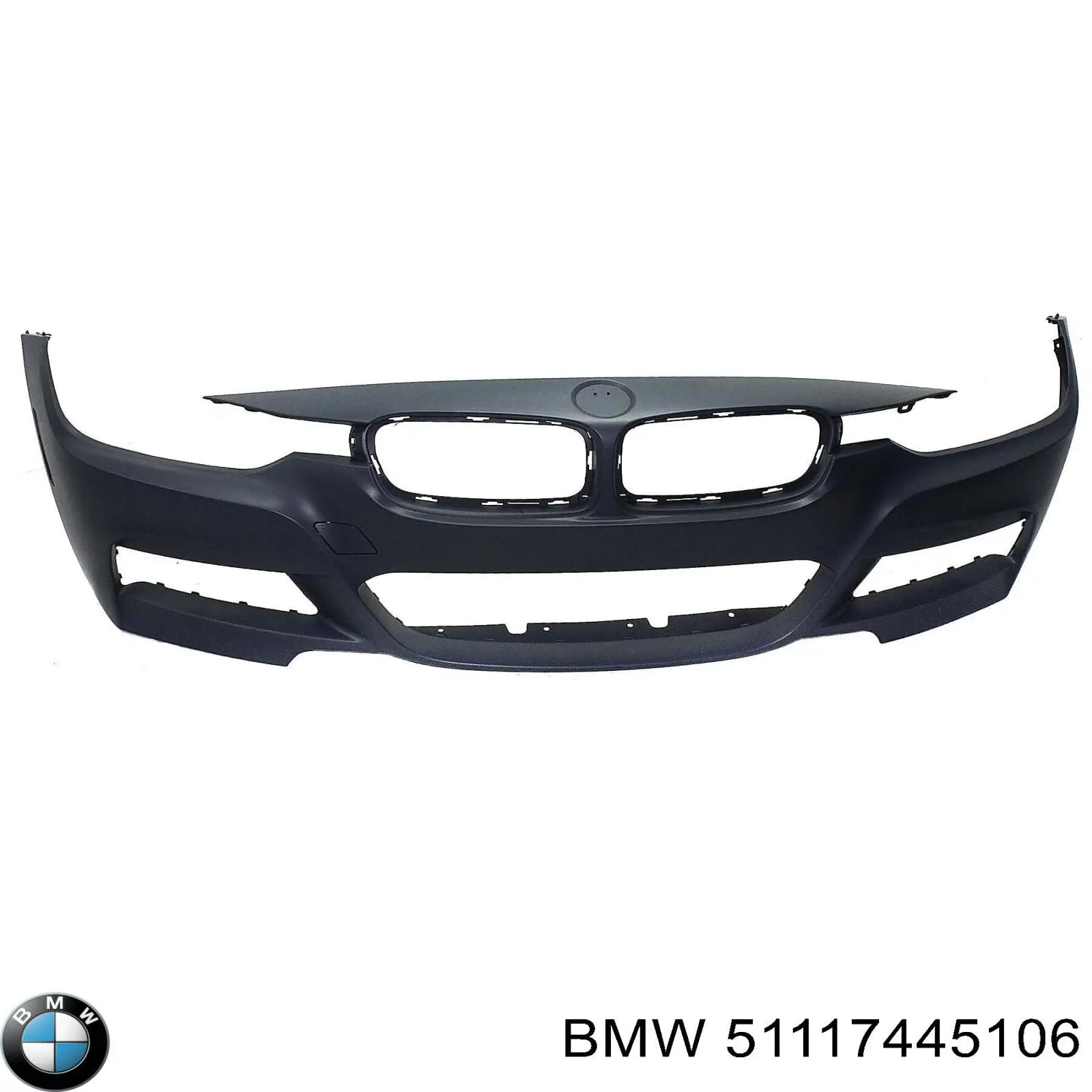Бампер на авто BMW 51117445106 ціна, від 126.69 USD