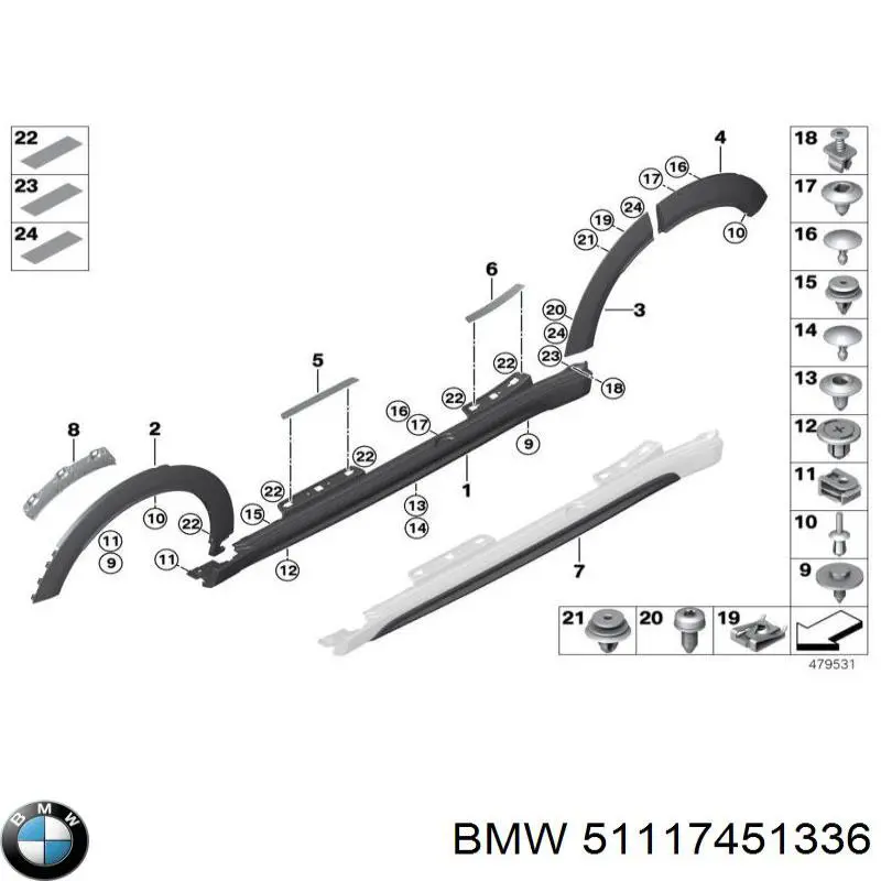 51117451336 BMW 