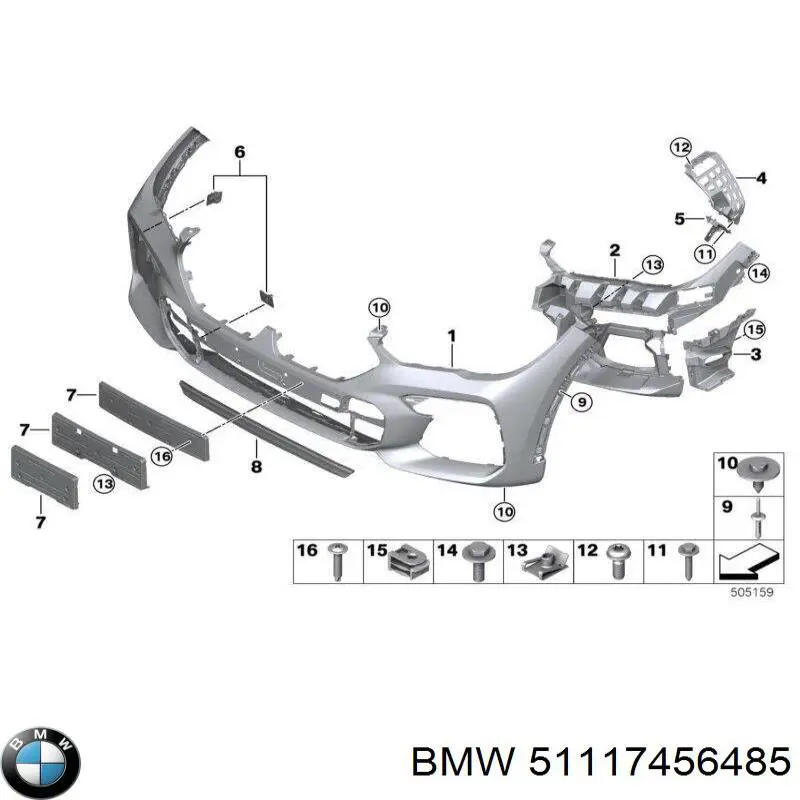  51117456485 BMW