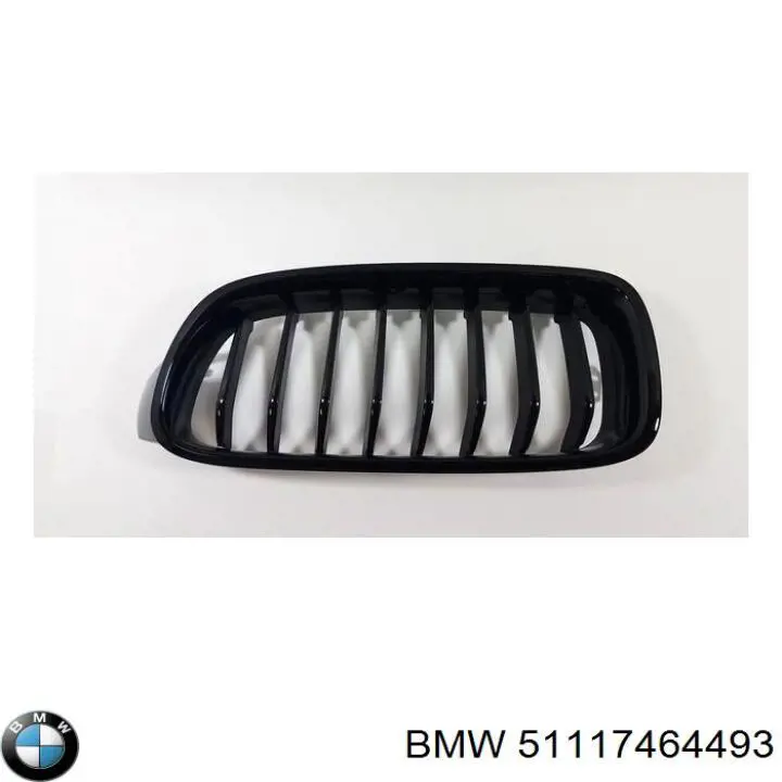 Решітка радіатора ліва BMW 51117464493 ціна, від 50.67 USD
