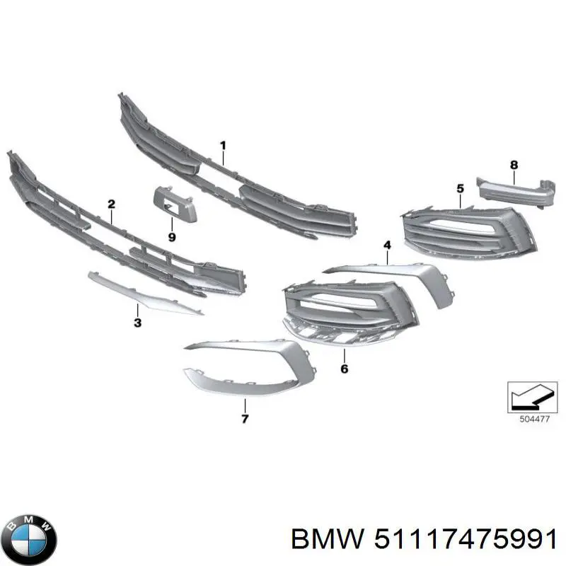  51117475991 BMW