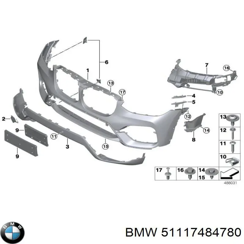 Купити 51117484780 BMW 