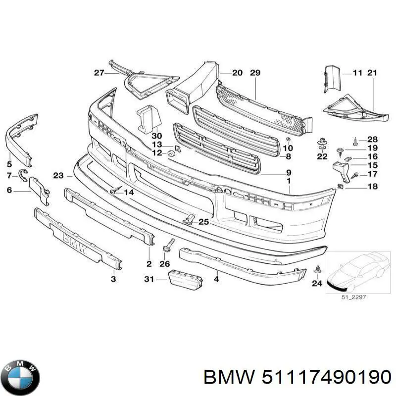 51117490190 BMW 