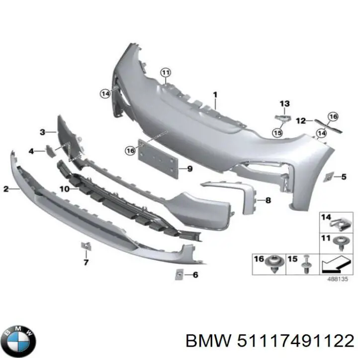  51117491122 BMW