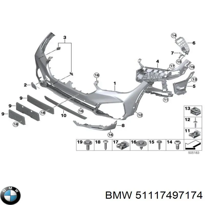  51117497174 BMW