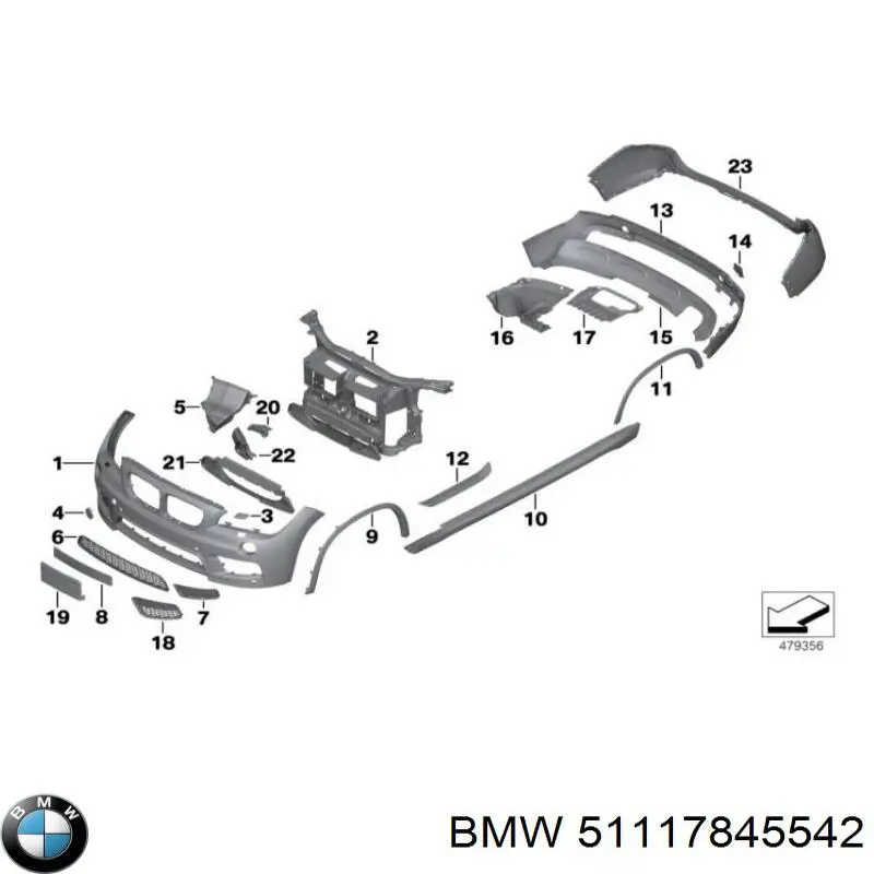  BMW 51117845542 ціна, від 28.22 USD