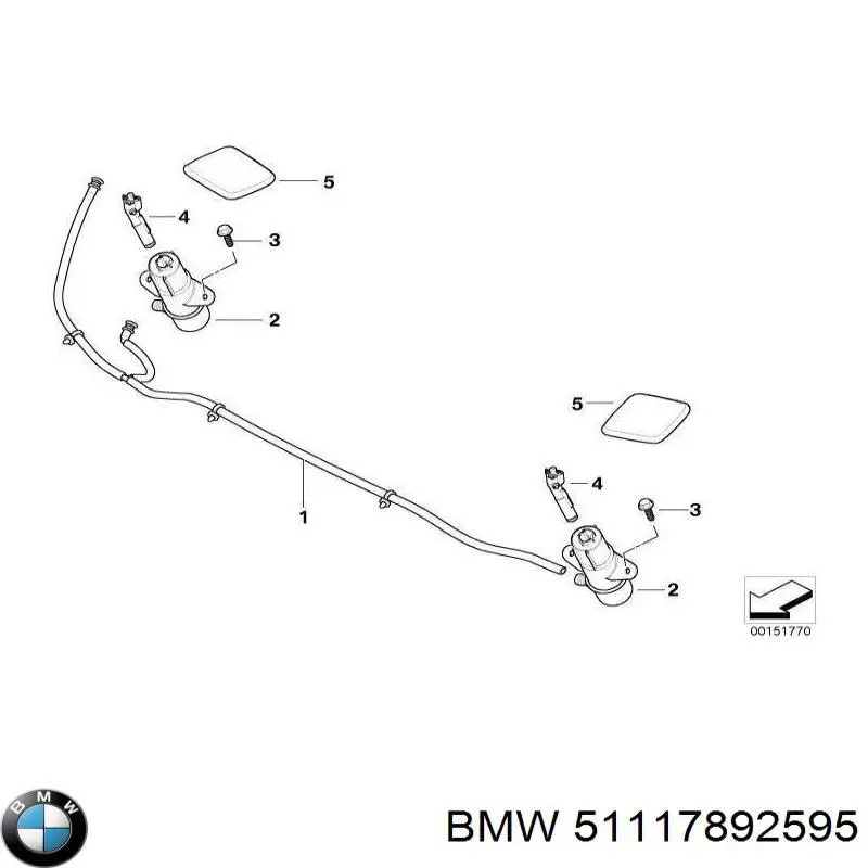  51117892595 BMW