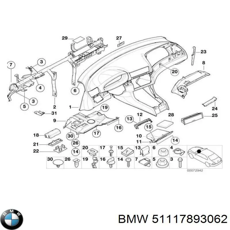 51117893062 BMW 