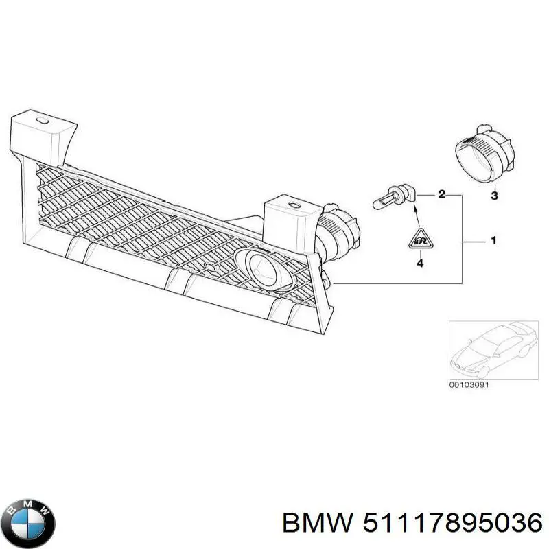 51117895036 BMW 