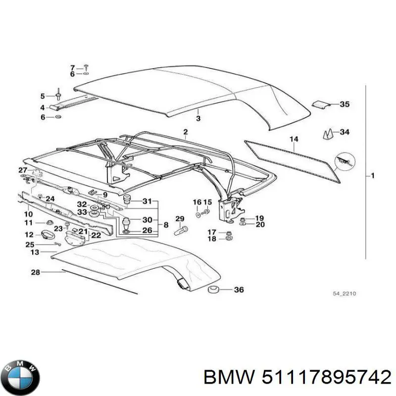 51117895742 BMW 