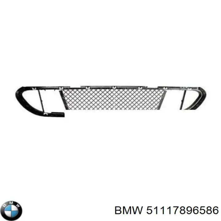 Купити 51117896586 BMW Решітка переднього бампера, центральна