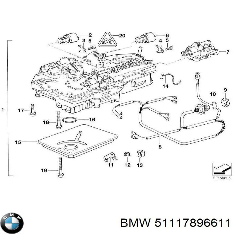  BMW 51117896611 ціна, від 23.50 USD