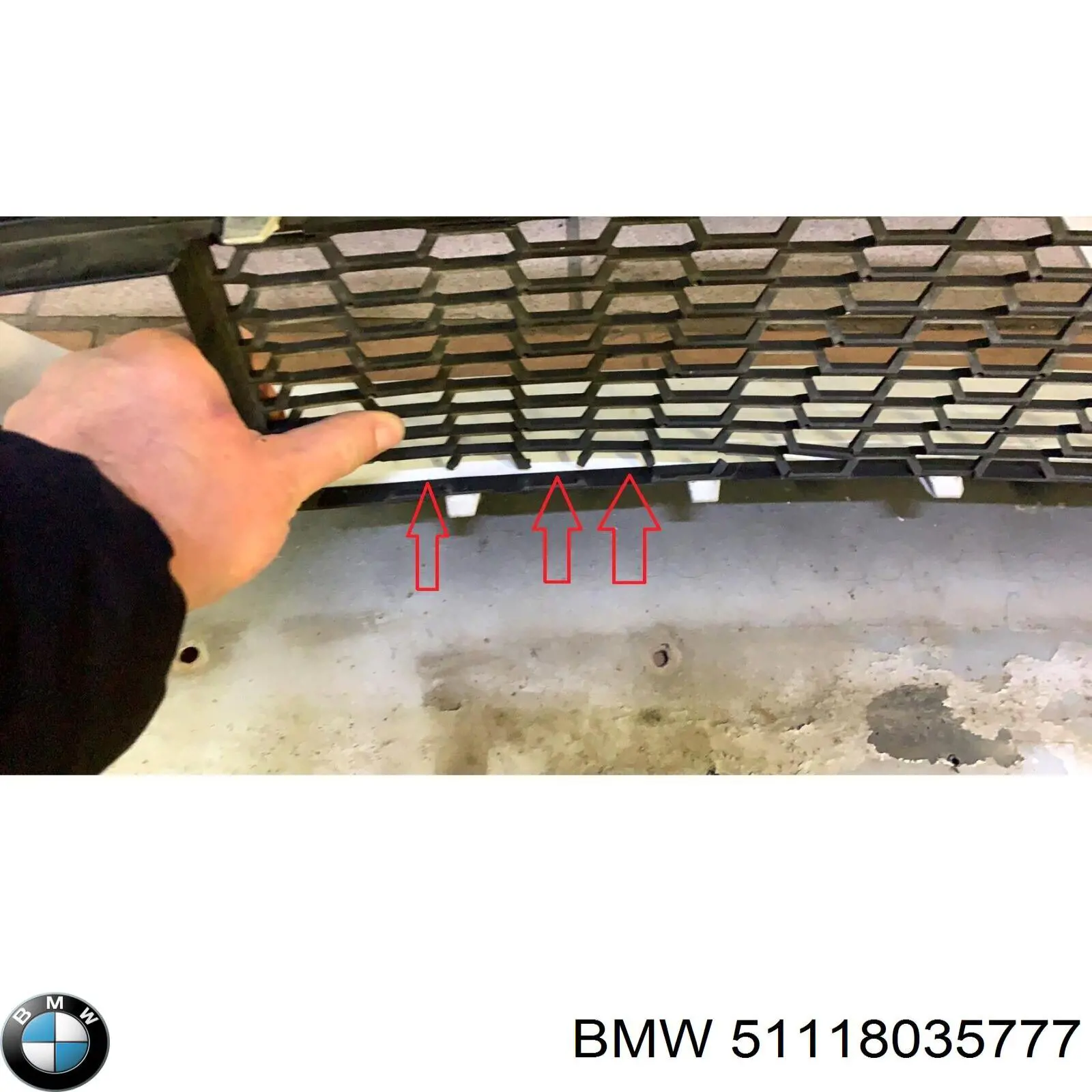 Купити 51118035777 BMW Буфер (бампер) передній