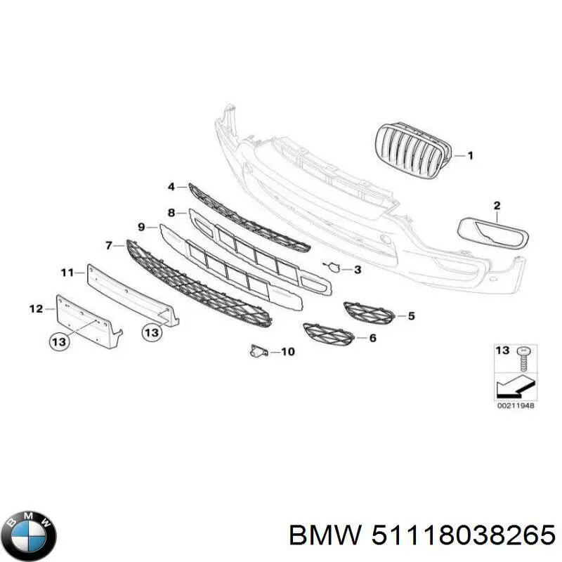 51118038265 BMW 