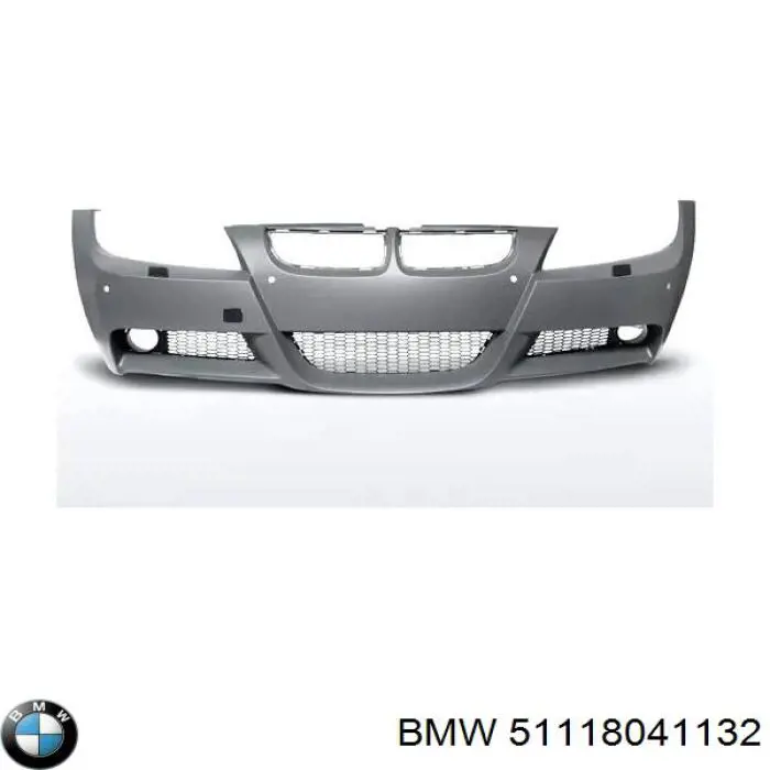 51118041132 BMW Бампер передній в зборі