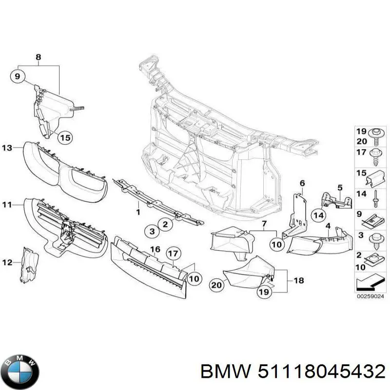  51118045432 BMW