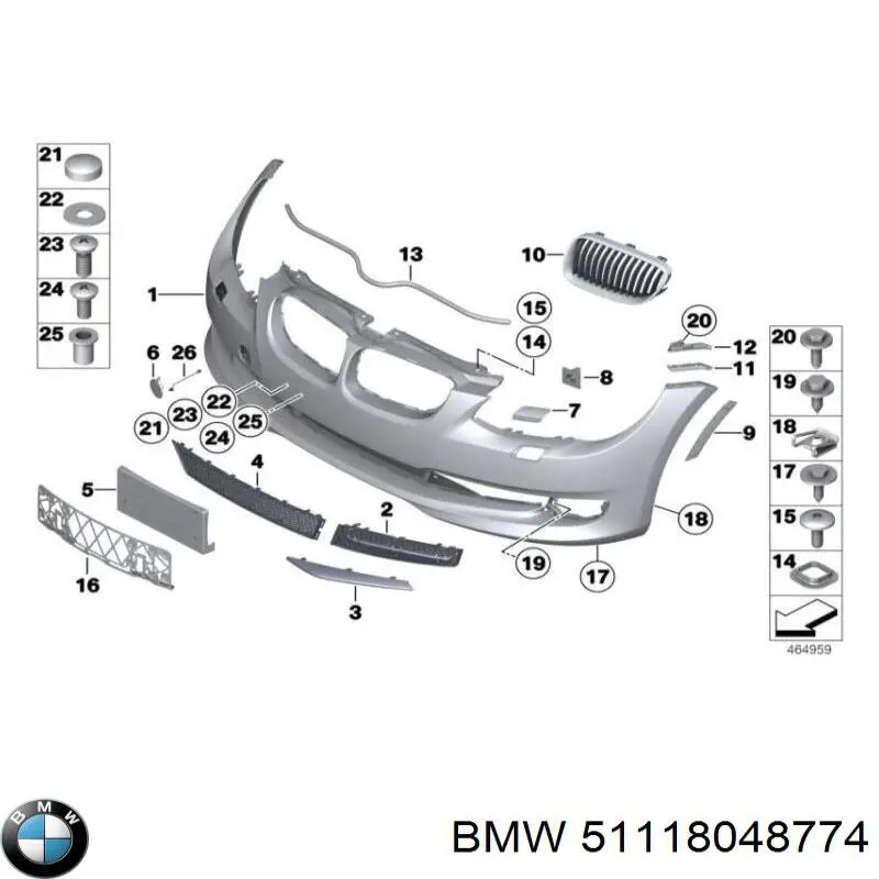 Купити 51118048774 BMW 