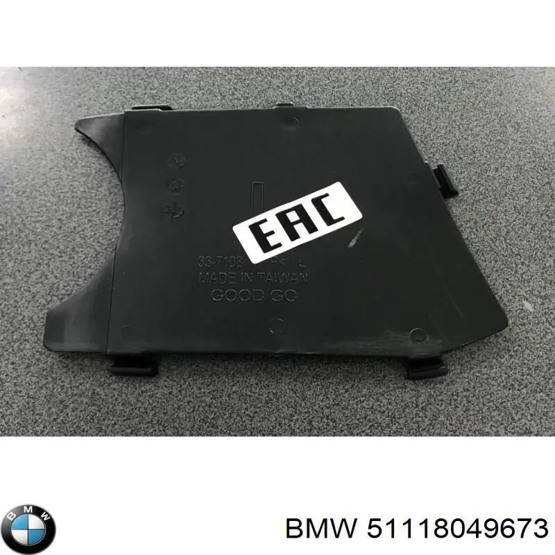 51118049673 BMW Підкрилок заднього крила, лівий