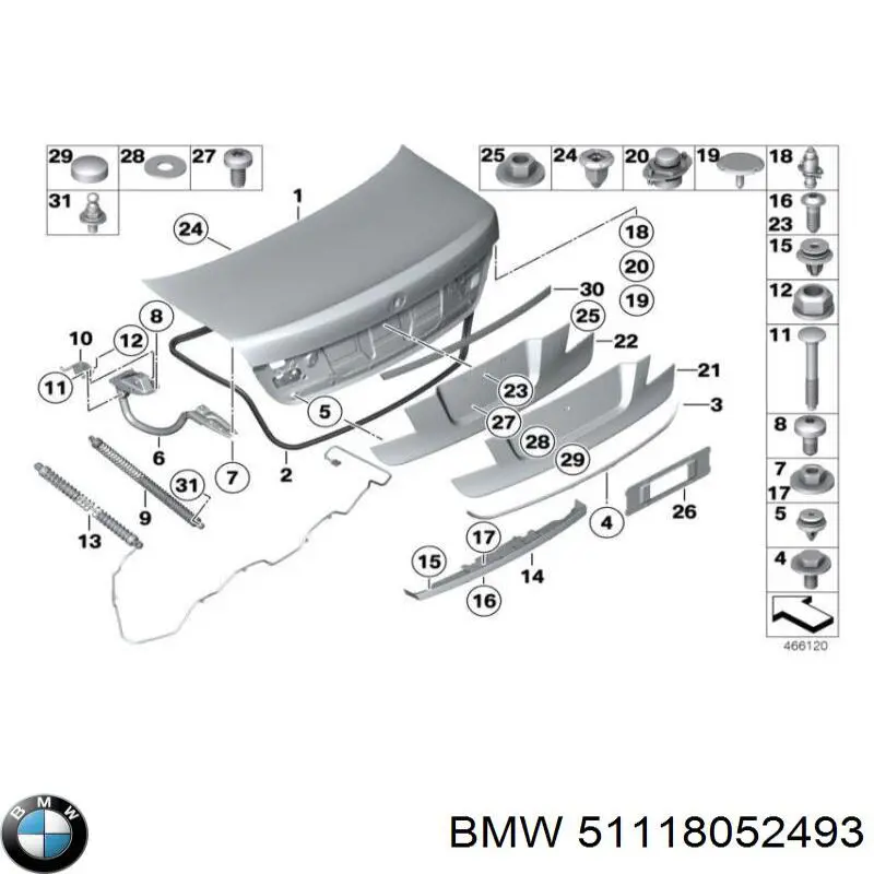 51118052493 BMW 