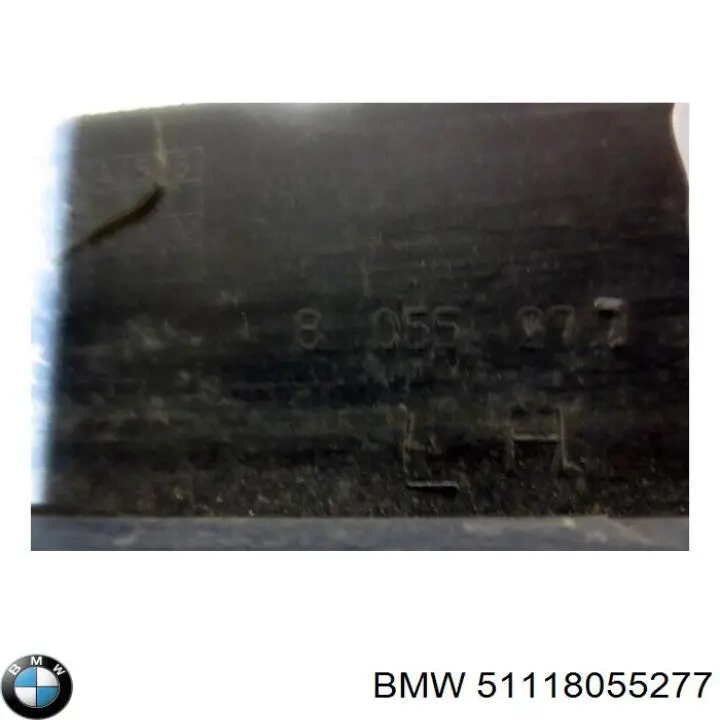 Решітка переднього бампера, ліва BMW 51118055277 ціна, від 80.36 USD