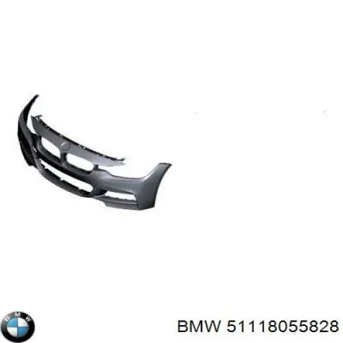 Купити 51118055828 BMW Буфер (бампер) передній