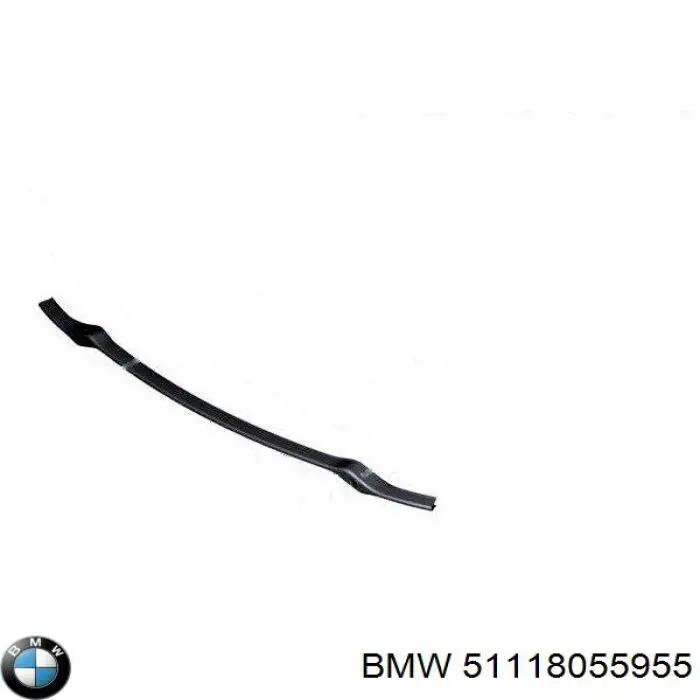Решітка переднього бампера, ліва BMW 51118055955 ціна, від 33.86 USD
