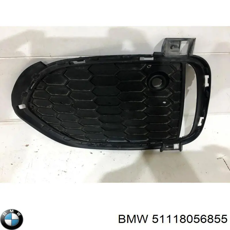Решітка переднього бампера, ліва BMW 51118056855 ціна, від 55.70 USD