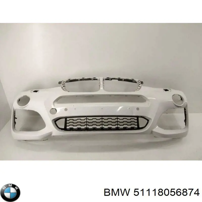 51118056874 BMW Бампер передній в зборі