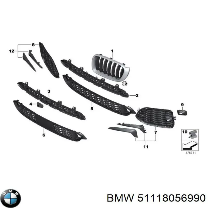  51118056990 BMW