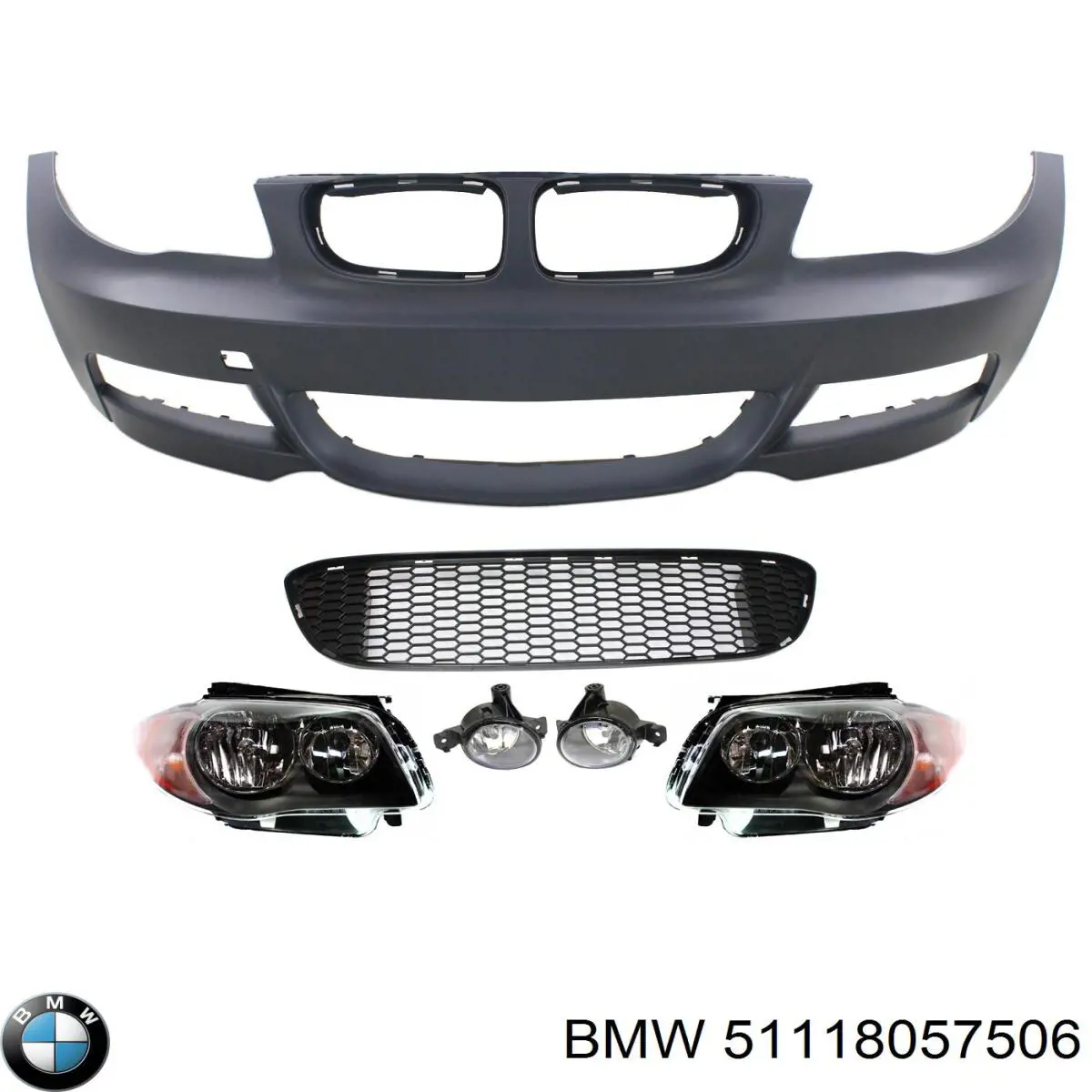 Купити 51118057506 BMW Буфер (бампер) передній