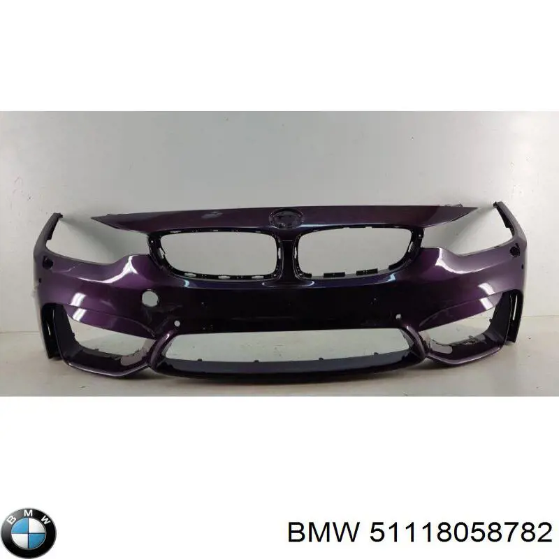 51118058782 BMW Бампер передній в зборі