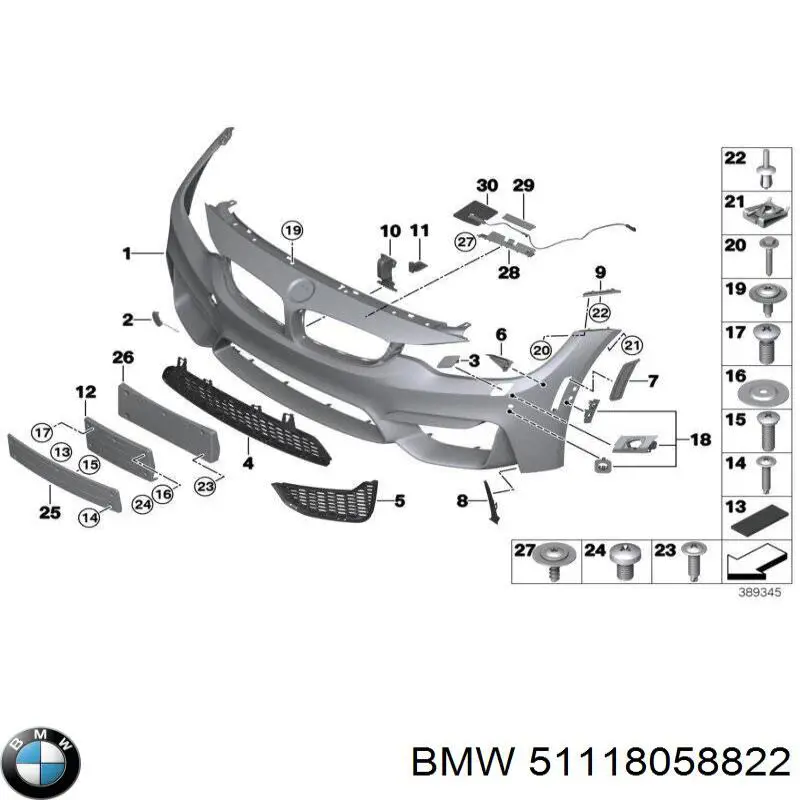 Бампер передній PBM04195BB Signeda